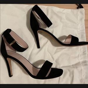Cèline Old Celine Suede Iconic Sandal Heels Womens 6.5
